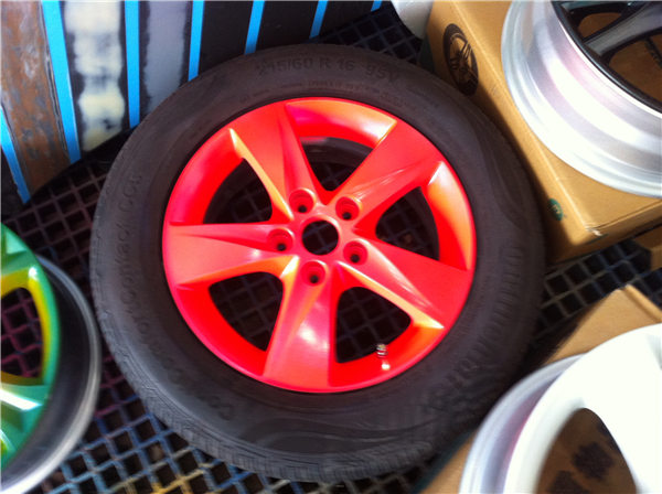輪轂翻新改色修復(fù)前