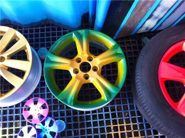 輪轂翻新改色修復(fù)前