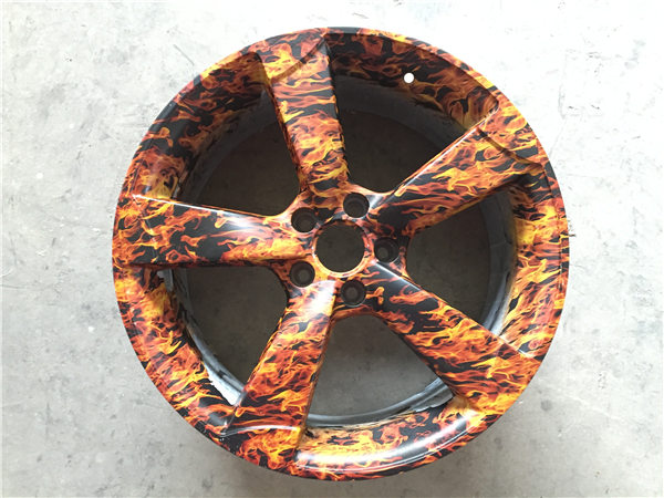 輪轂彩繪修復(fù)前