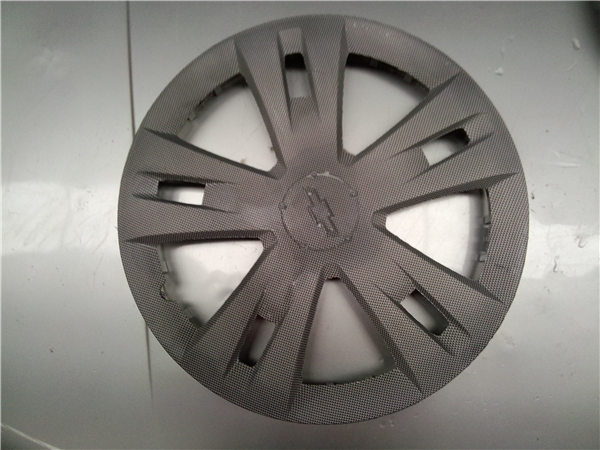 輪轂彩繪修復(fù)前